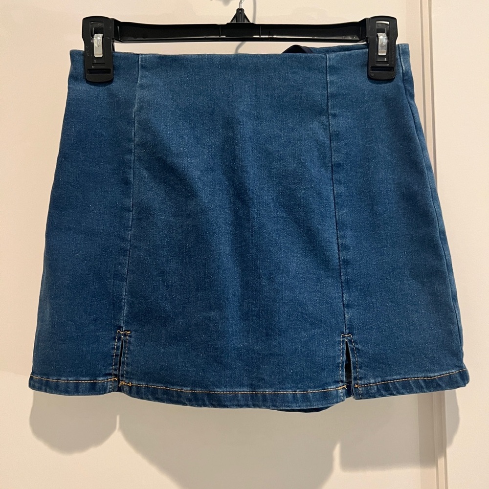 Denim Skort 🌀🩵